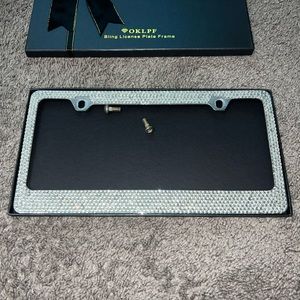 Bling License Plate Frame